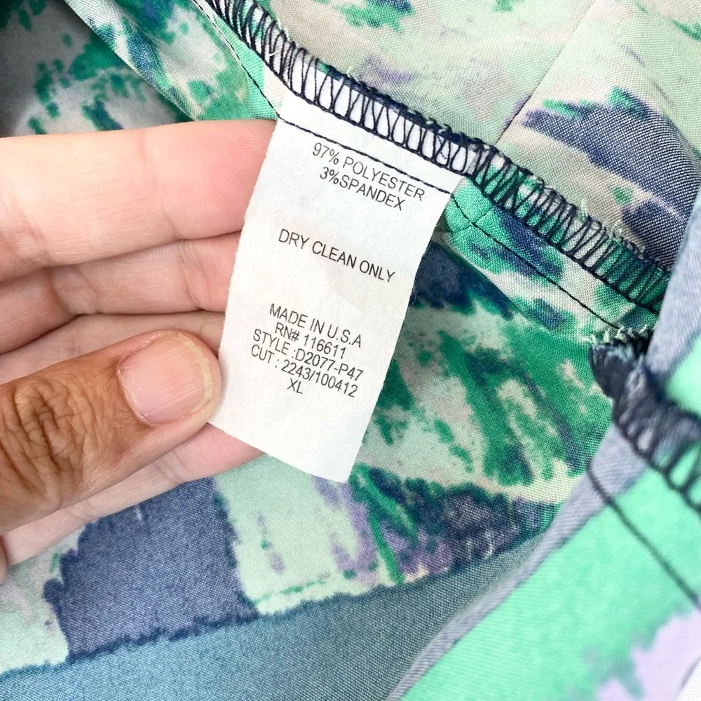 Maternal America Boho Satin Maternity Dress - Picture 8 of 11